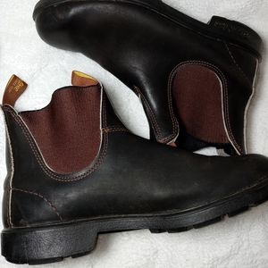 MEN'S BLUNDSTONE RUSTIC CHELSEA BOOTS